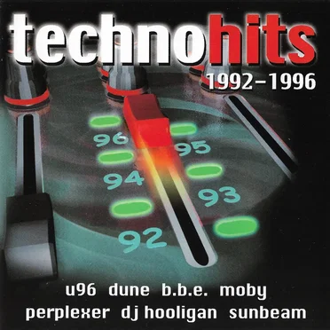 Techno Hits 1992–1996 by Various Artists - album cover