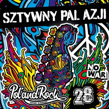 Live Pol'and'Rock by Sztywny Pal Azji - album cover