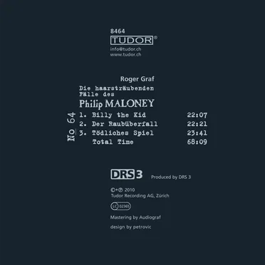 Die haarsträubenden Fälle des Philip Maloney, N° 64 by Roger Graf - album cover