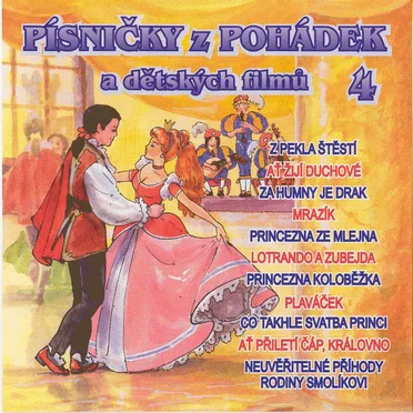 Písničky z pohádek a dětských filmů 4 by Various Artists - album cover
