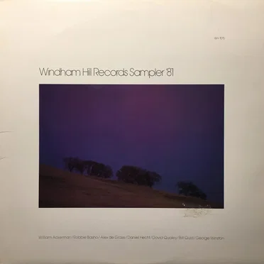 Windham Hill Sampler '81 by Various Artists - album cover