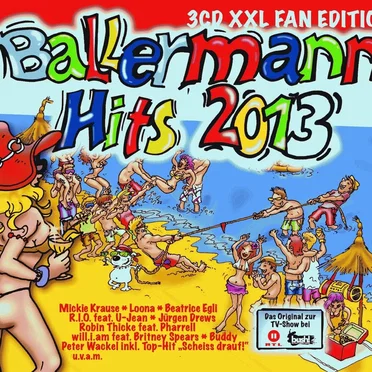 Ballermann Hits 2013 by Various Artists - album cover