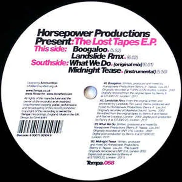 The Lost Tapes E.P. by Horsepower Productions - album cover
