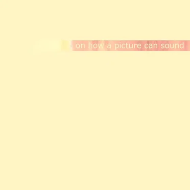 On How a Picture Can Sound by Various Artists - album cover