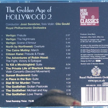 The Golden Age of Hollywood V.2 (1938-1972)