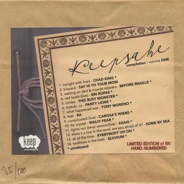 Keepsake Compilation, Volume One by Various Artists - album cover
