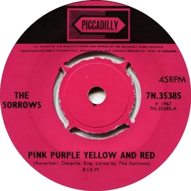 Pink Purple Yellow And Red