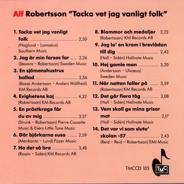 Tacka vet jag vanligt folk