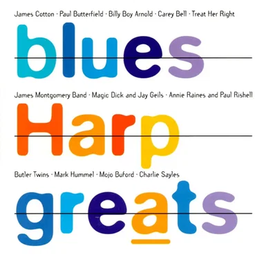 Blues Harp Greats by Various Artists - album cover