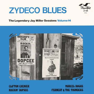 Zydeco Blues: The Legendary Jay Miller Sessions, Volume 14 by Various Artists - album cover