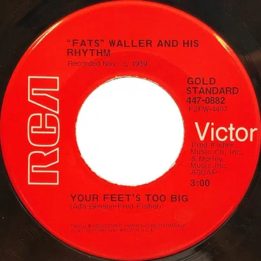 Your Feet's Too Big / It's a Sin to Tell a Lie