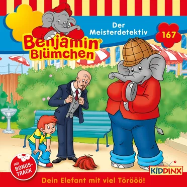Benjamin Blümchen, Folge 167: Der Meisterdetektiv by Benjamin Blümchen - album cover