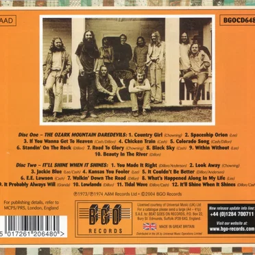 The Ozark Mountain Daredevils / It'll Shine When It Shines