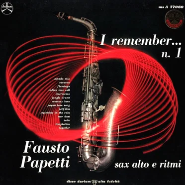 I Remember... n. 1: Sax alto e ritmi
