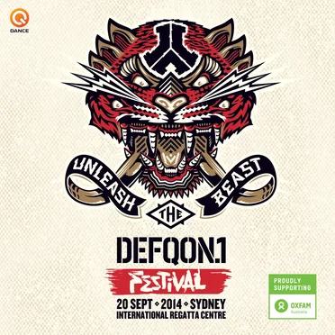 Defqon.1 Australia 2014: Unleash the Beast by Various Artists - album cover