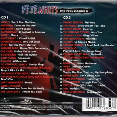 Fetenhits: The Real Classics 6 by Various Artists - album cover