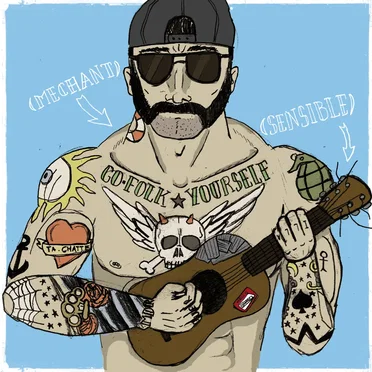 Go Folk Yourself by Various Artists - album cover