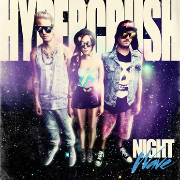 Night Wave by Hyper Crush - album cover