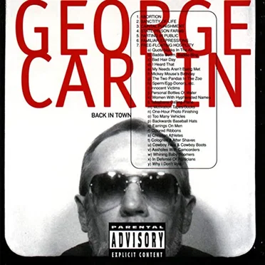 Back in Town by George Carlin - album cover
