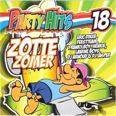 Party Hits, 18: Zotte zomer by Various Artists - album cover