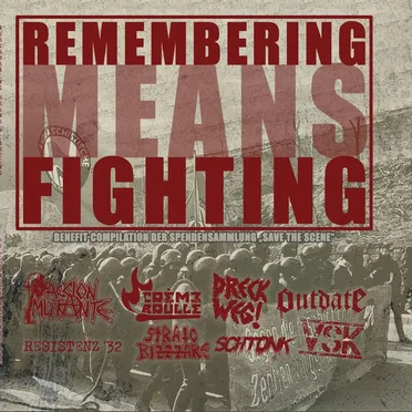 Remembering Means Fighting by Various Artists - album cover