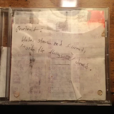 Blades Steam Red Sweat, Inside the Things I Dread