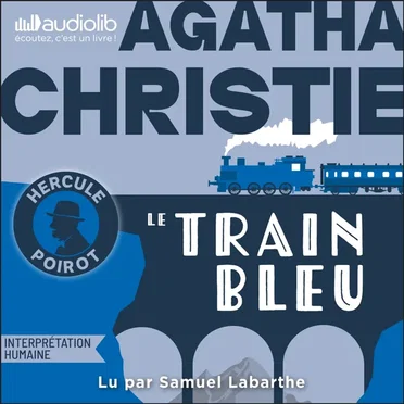 Le Train bleu by Agatha Christie - album cover