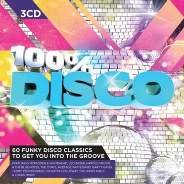 100% Disco by Various Artists - album cover