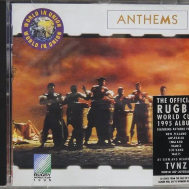 Anthems (The Official Rugby World Cup 1995 Album) by Various Artists - album cover