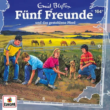 Fünf Freunde, Episode 164: und das gestohlene Pferd by Enid Blyton - album cover