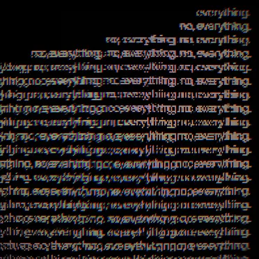Everything. No, Everything by OXOS - album cover