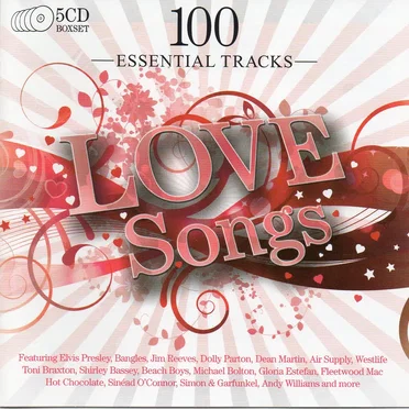 100 Essential Tracks: Love Songs by Various Artists - album cover