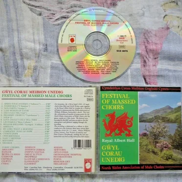 Festival of Massed Choirs by North Wales Association of Male Choirs - album cover