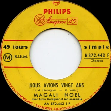 Nous avions vingt ans / Mon a, mon amour