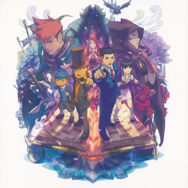 PROFESSOR LAYTON VS GYAKUTEN SAIBAN MAGICAL MYSTERY MUSIC