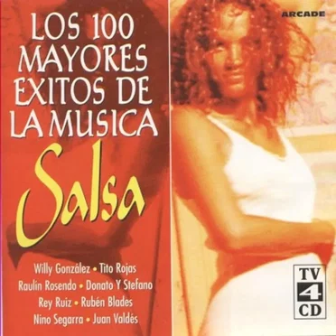 Los 100 mayores éxitos de la música salsa by Various Artists - album cover