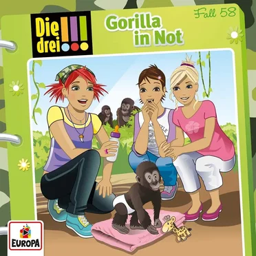 Die drei !!! Fall 58: Gorilla in Not by Die drei !!! - album cover