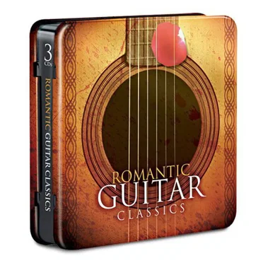 Romantic guitar classics by Various Artists - album cover