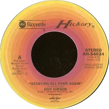 Starting All Over Again