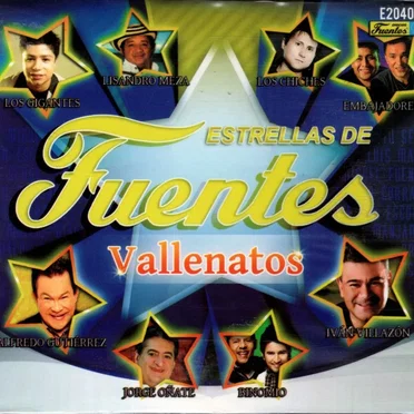 Estrellas de Fuentes vallenatos by Various Artists - album cover