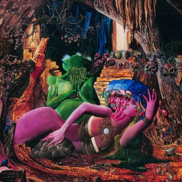 Through the Dark Matter by The Ultra Electric Mega Galactic - album cover
