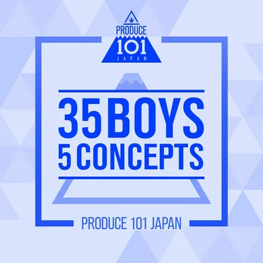 35 Boys 5 Concepts by PRODUCE 101 JAPAN - album cover