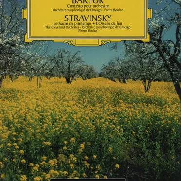Bartók: Concerto pour orchestre / Stravinsky: Le Sacre du Printemps / L'Oiseau de feu