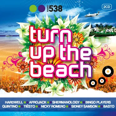 Radio 538: Turn Up the Beach by Various Artists - album cover