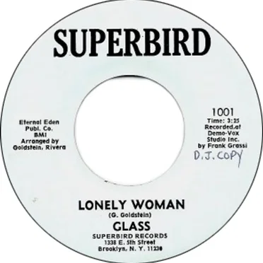 Lonely Woman / And You Hurry by Glass - album cover