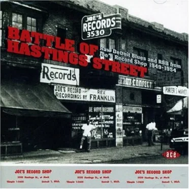 Battle of Hastings Street: Raw Detroit Blues and R&B From Joe's Record Shop 1949-1954 by Various Artists - album cover