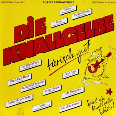 Die Knallgelbe - tierisch gut by Various Artists - album cover