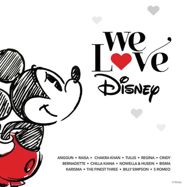 We Love Disney by Various Artists - album cover
