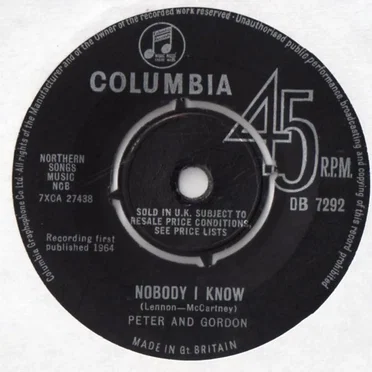 Nobody I Know