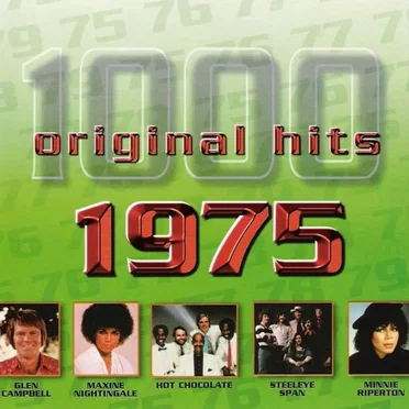 1000 Original Hits: 1975 by Various Artists - album cover